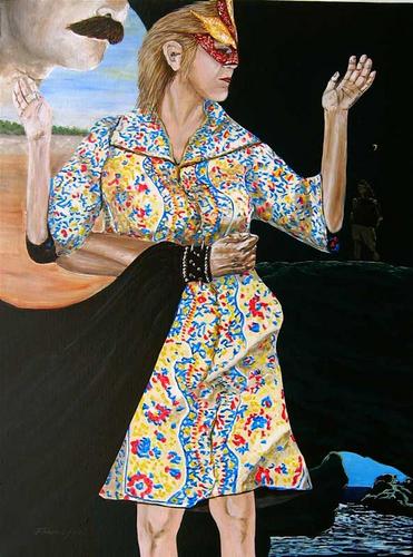 Painting-Acrylic-The Severe House Coat