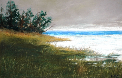 dawn on the lake