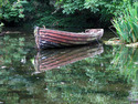 Photography--Color-NatureRowboat  Reflection