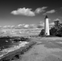 Photography--Black & White-LandscapeLighthouse, New Haven