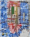 Mixed Media--On Canvas-Non-representationalCIUTATS IV - NEW YORK
