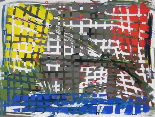 Mixed Media-Non-representational-CIUTAT III- BARCELONA