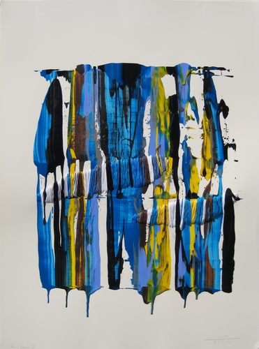 Painting-FILS I COLORS V  - (Threads and colors V)