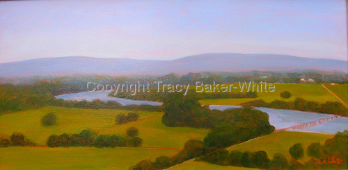Painting-Landscape-River Valley