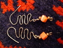 Waves of Wire & Coral Earrings Waves%20of%20Wire%20%26%20Coral%20Earrings (thumbnail)