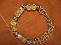 Yellow Glass and Gold Chain Bracelet Yellow%20Glass%20and%20Gold%20Chain%20Bracelet (thumbnail)