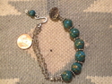 Mosaic Turquoise & Chain Bracelet Mosaic%20Turquoise%20%26%20Chain%20Bracelet (thumbnail)