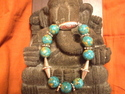 Mosaic Turquoise and Silver Pewter Bracelet Mosaic%20Turquoise%20and%20Silver%20Pewter%20Bracelet (thumbnail)
