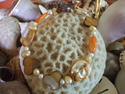 Orange%20%26%20Brown%20Mother%20of%20Pearl%20Bracelet (thumbnail)
