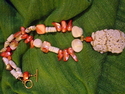 Shell and Red Pearls Necklace Shell%20and%20Red%20Pearls%20Necklace (thumbnail)
