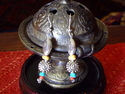 Silver Drops with Turquoise Earrings Silver%20Drops%20with%20Turquoise%20Earrings (thumbnail)