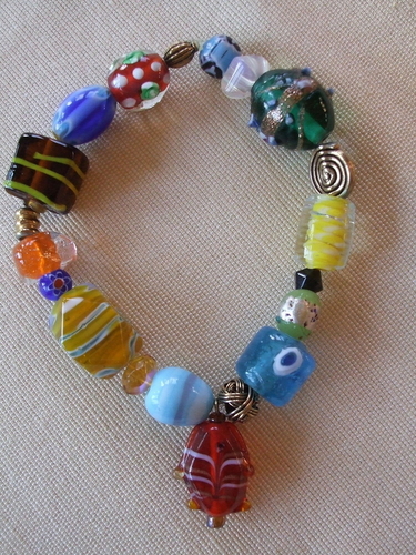 Lampwork%20Beads%20Bracelet (large view)