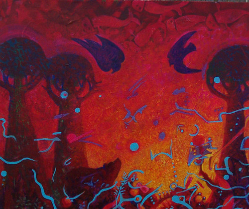 Painting-Spiritual-Little Bear Goes to Heaven