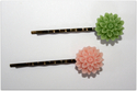 Peach&Green Chrysanthemums