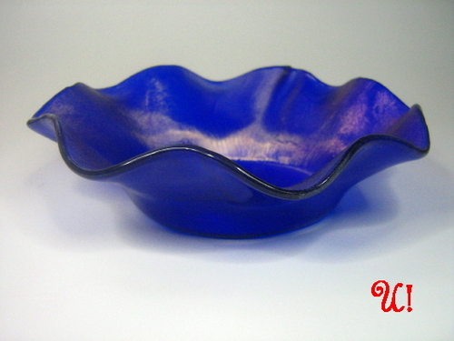 Tabletries%20Collection--Iridescent%20Cobalt%20Blue%20Bowl (large view)