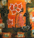 Valerie, Mankoff, Mixed Media, Acrylic, Painting, Image Transfer, Collage - Figurative Painting