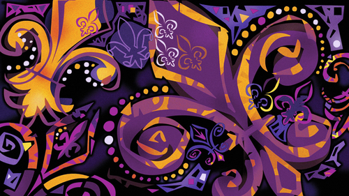 Fleur%20de%20Lis%20Fantasia%2C%20Purple%20and%20Gold%20Series (thumbnail)