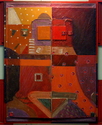 Abstract Structure Series: Vermillion Trance