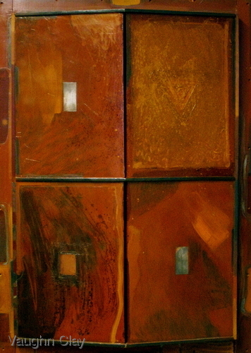 Sculpture-Wood-Abstract Structure Series: Earth Passages