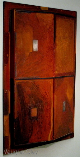 Sculpture-Wood-Angled view of Earth Passages