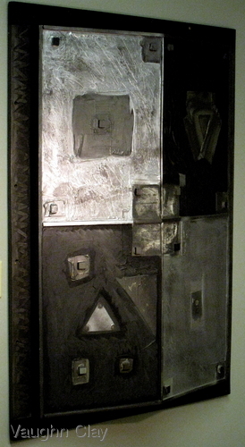 Sculpture-Wood-Angled view of:Silver Dark Aura
