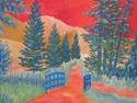 Painting-Hiking the Rockies