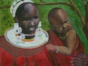 Painting--Oil-PortraitTender Love