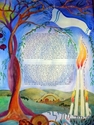 Painting--Watercolor-AllegoricalKetubah