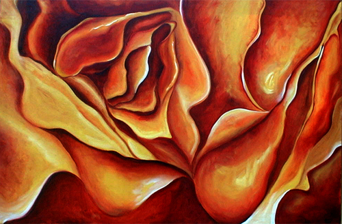 Painting-Earth Rose