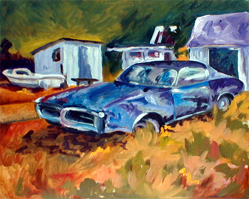 Painting-Plein Air-George's Charger