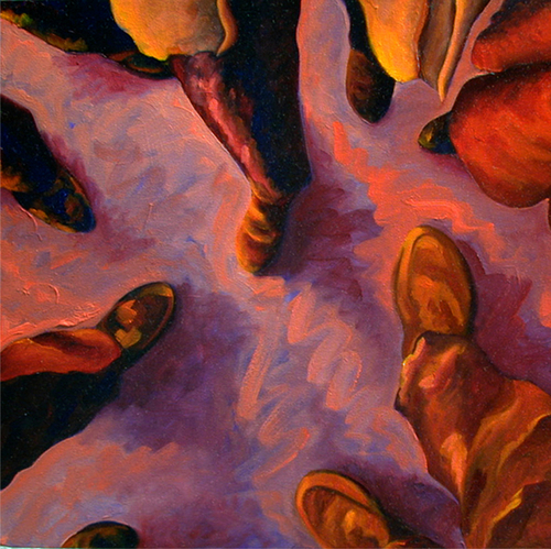 Painting-Figurative-Looking Down