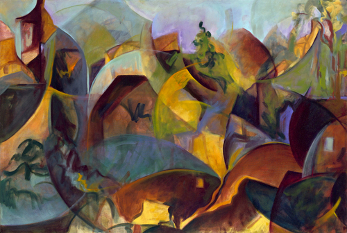 Painting-Abstract-Reconfigurations
