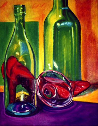 Painting-Still Life-Reflections