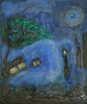 Going Home under the Dark Moon, Dragging the Tired Body and MInd