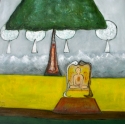 Enlightenment under the Bodhi Tree, Protected by Two Cobras