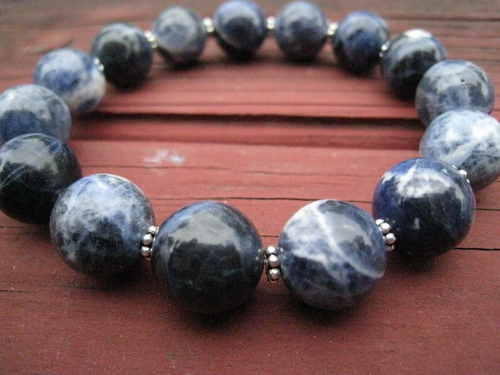 Jewelry-Semi-Precious Stones-Susquehanna Blues Sodalite Bracelet