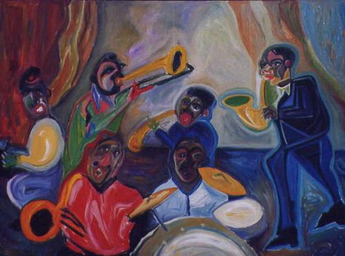 Print Making-Figurative-Trad Jazz