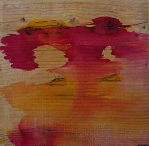 Painting-Abstract-The trees are TALKING  Diptych:  2 of 2