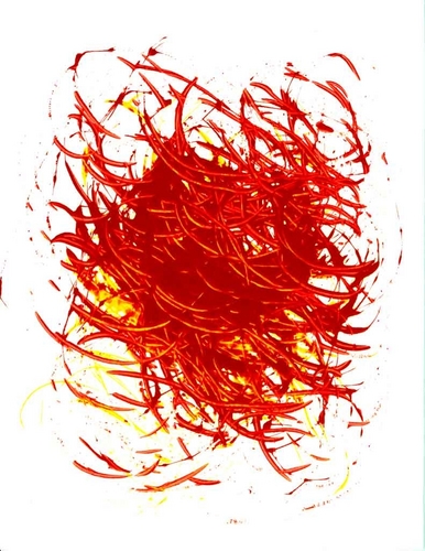Painting-Abstract-Red ABSTRACTION