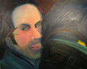 Painting--Oil-Portraittaxi driver #8