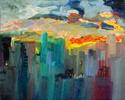 Painting--CityscapeBefore Sunset
