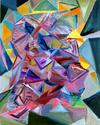 Painting--Oil-AbstractJack of Clubs