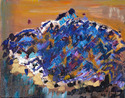 Painting--Oil-AbstractCobalt