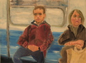 Painting--Oil-Genretwo people