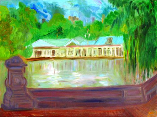 Painting-Cityscape-Boathouse