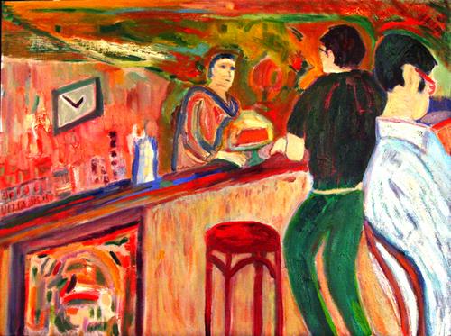 Painting-Genre-La Mediterranee