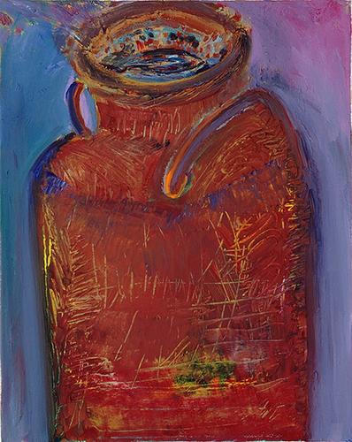 Painting-Still Life-Rusty Jug
