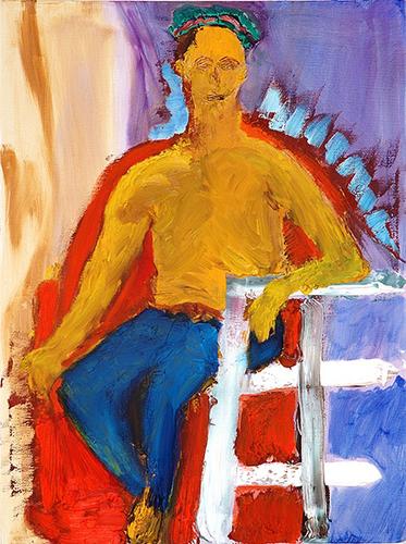 Painting-Figurative-Jack of Diamonds