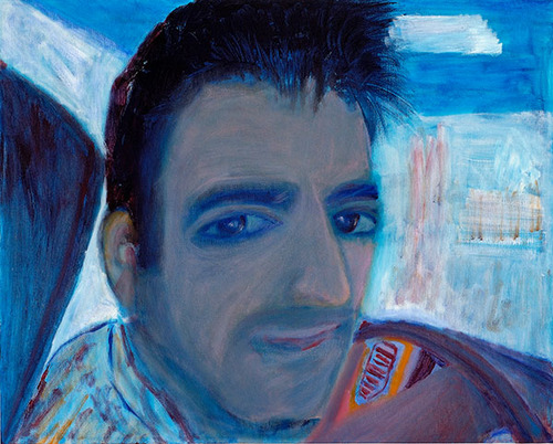 Painting-Portrait-Taxi Driver #4