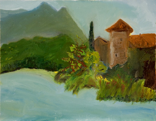 Painting-Landscape-toblino